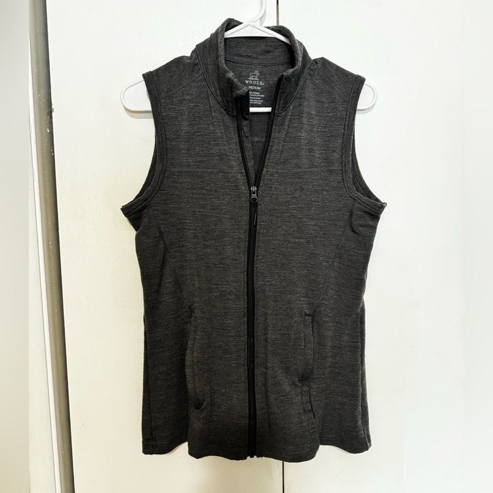 Women’s woolx vest, no longer sold